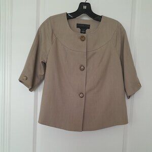 Geoffrey Beene Beige Jacket